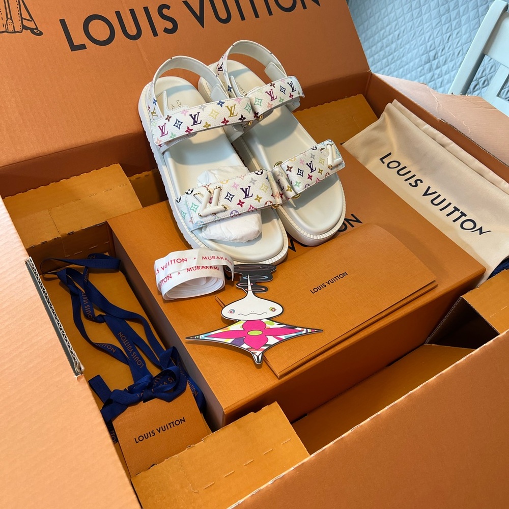 LV x TM LV Sunset Flat Comfort Sandal